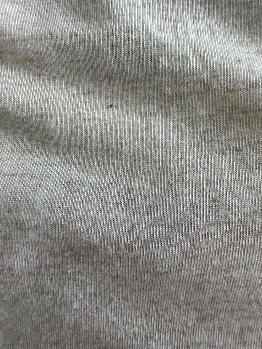 dip Neutral Short Sleeve Crewneck Tee in Oatmeal Heather